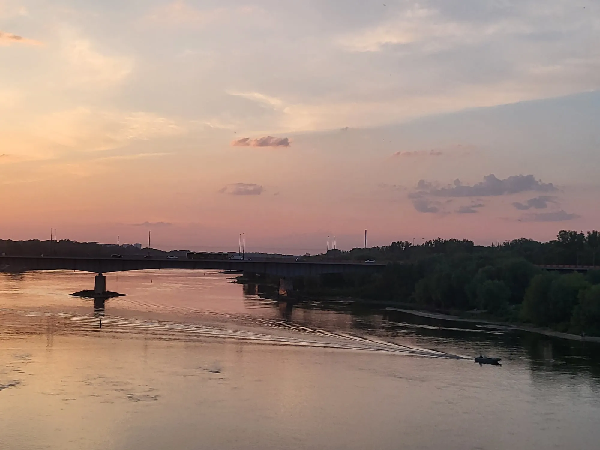 Spacer na nowy most pieszo – rowerowy