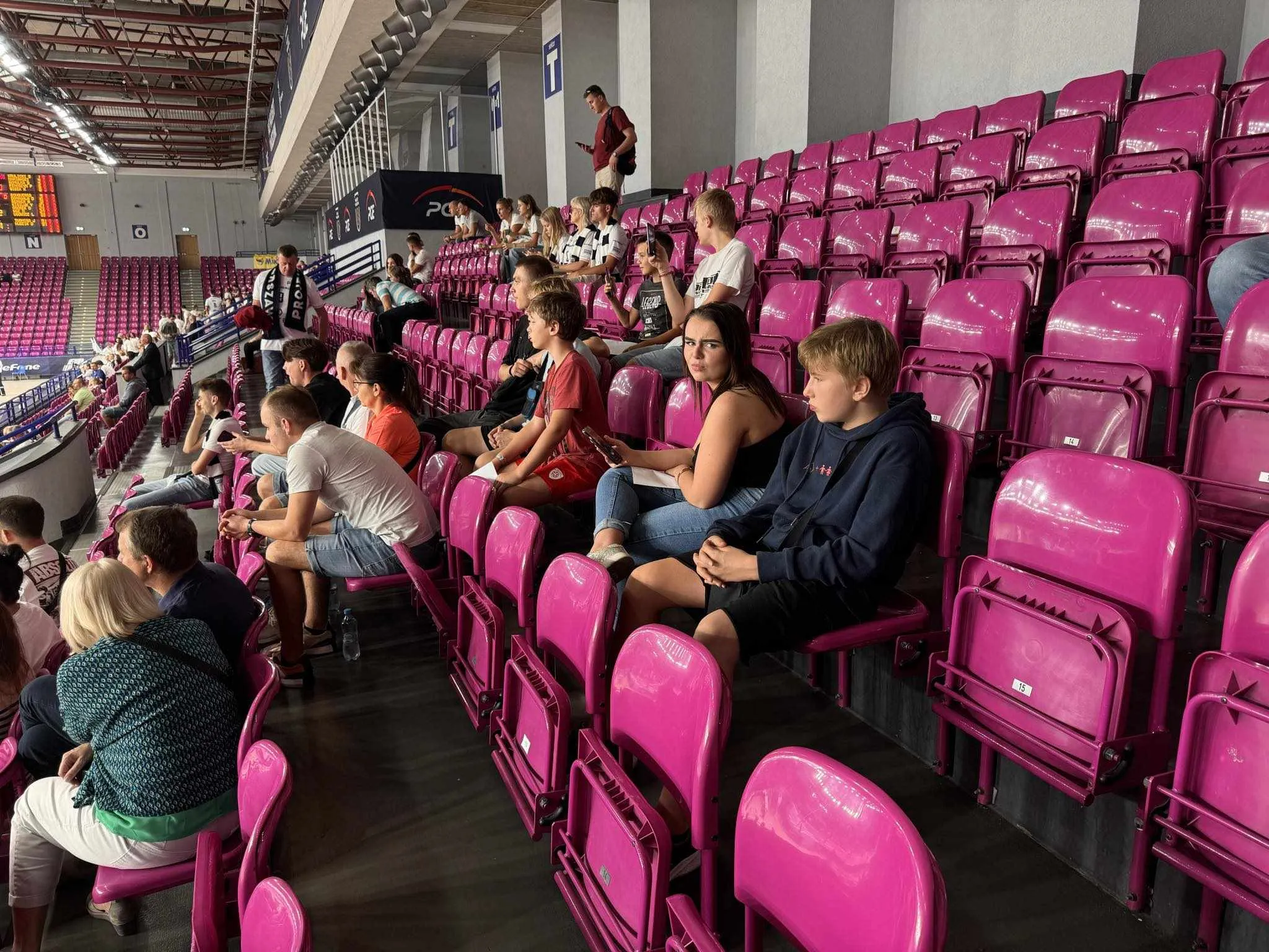 Wyjście na mecz siatkówki