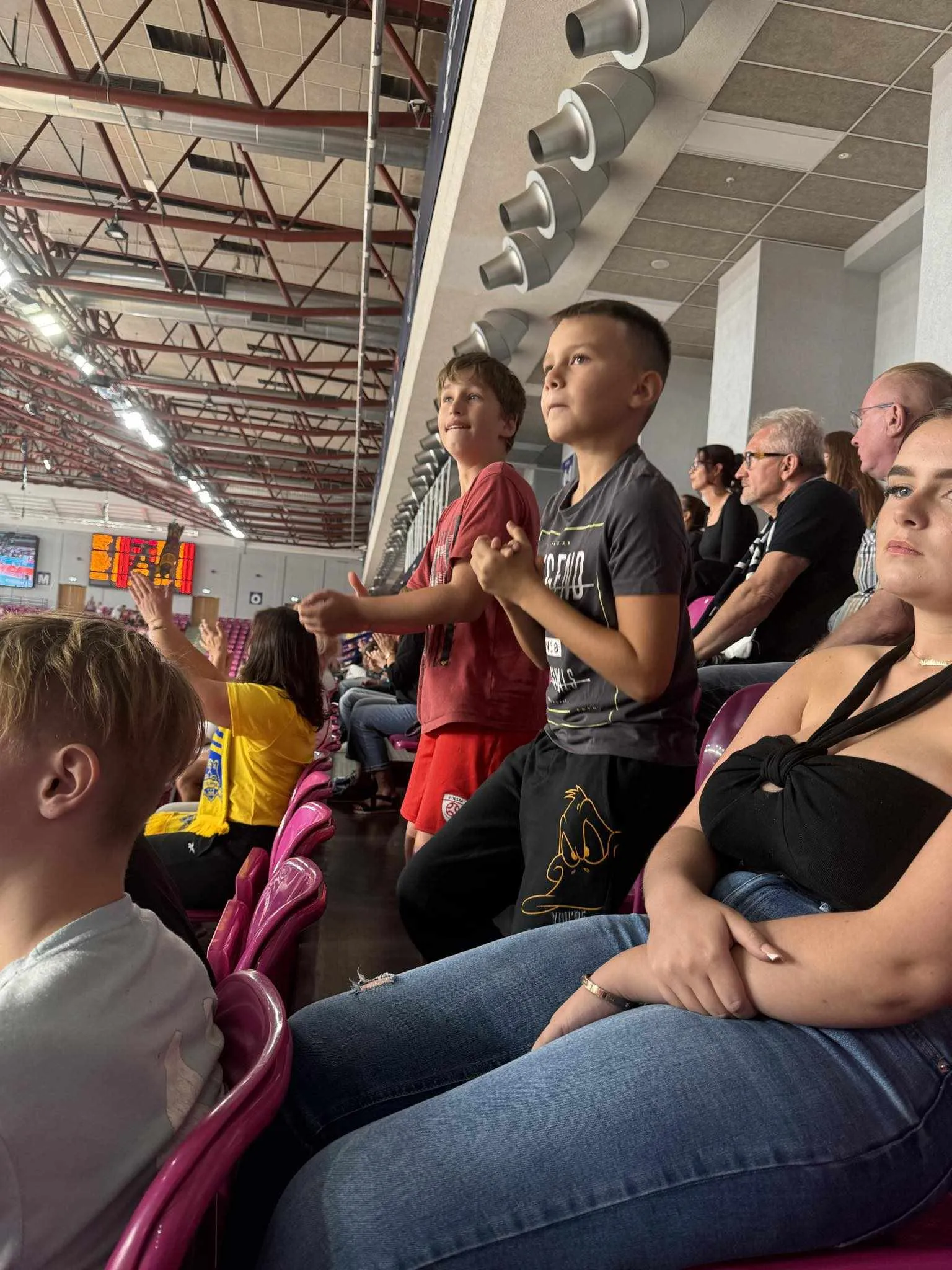 Wyjście na mecz siatkówki