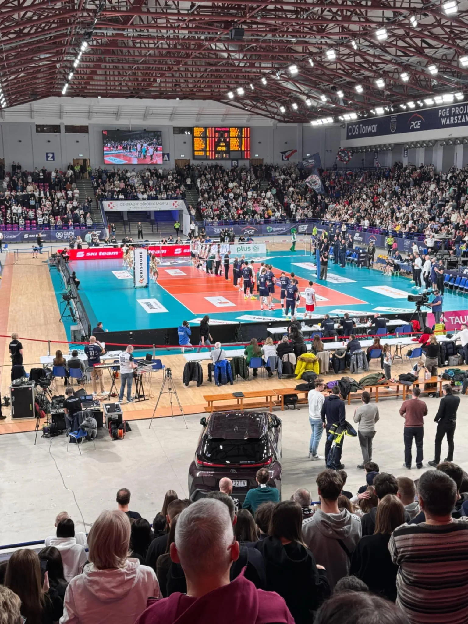 Wyjście na mecz siatkówki