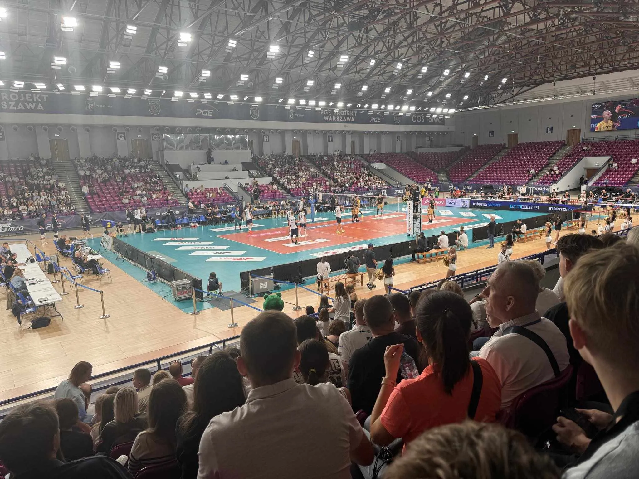 Wyjście na mecz siatkówki